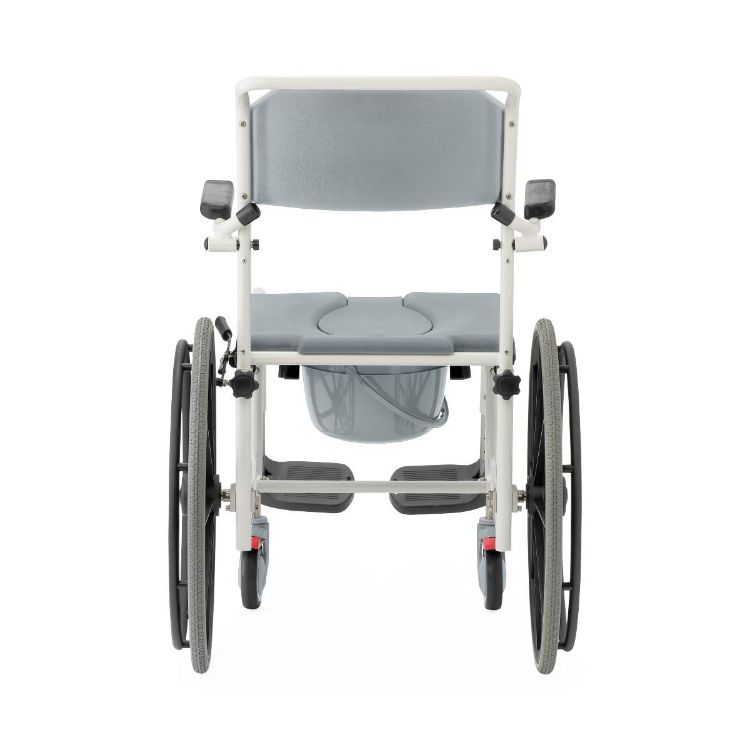 Medline Aluminum Shower Commode Wheelchair
