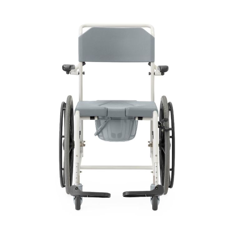 Medline Aluminum Shower Commode Wheelchair