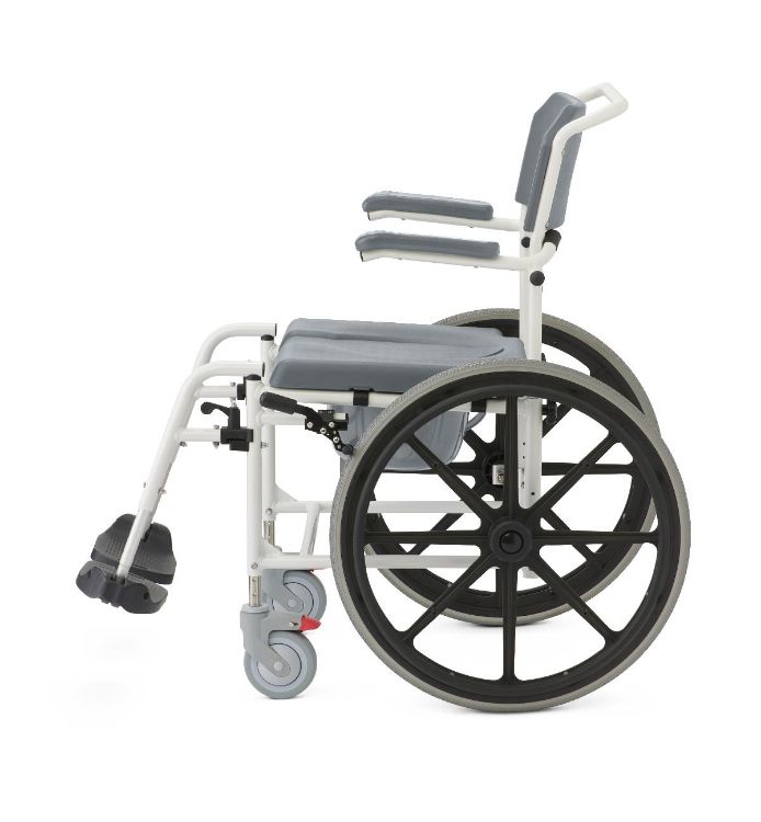 Medline Aluminum Shower Commode Wheelchair