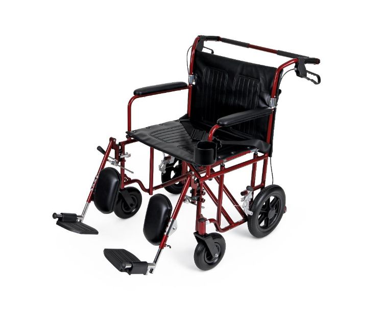 Freedom Plus Lightweight Bariatric Transport Chair