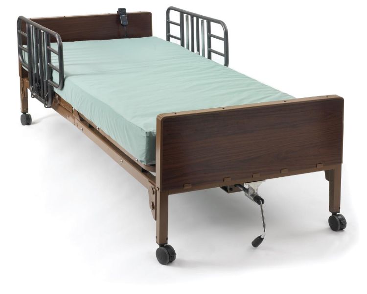 Medline Basic Homecare Semi-Electric Bed