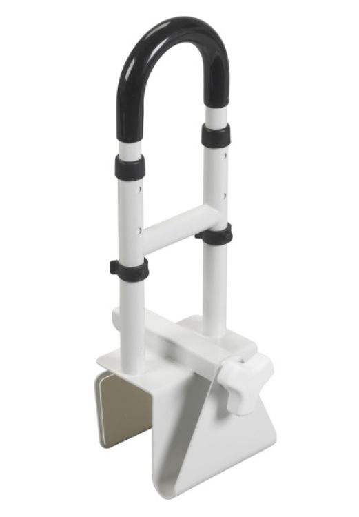 Adjustable Clamp-On Tub Rail