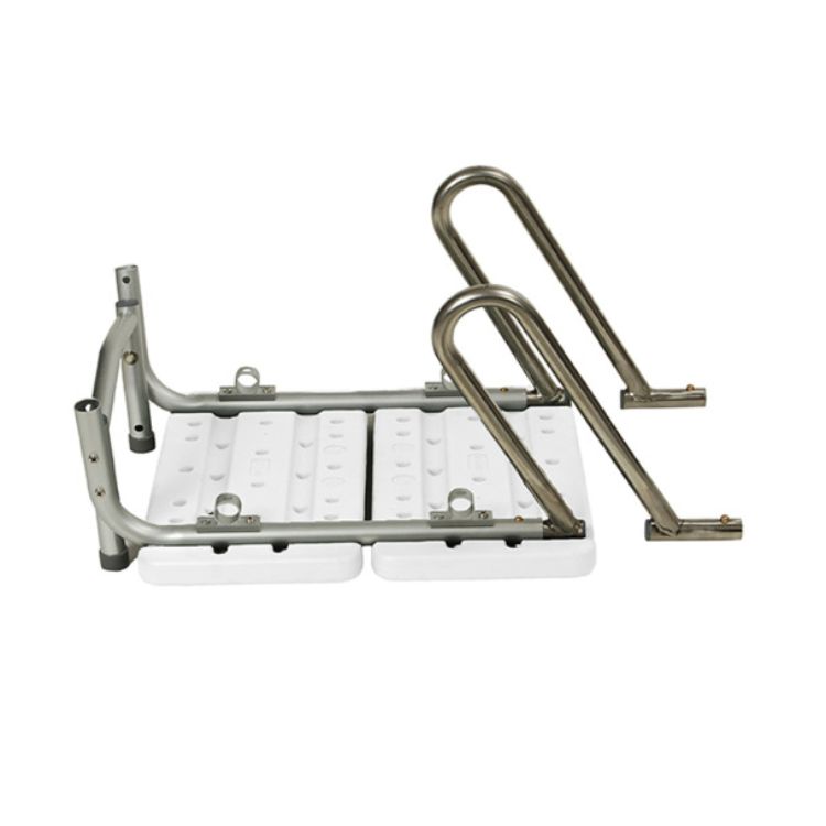 Splash Defense Transfer Bench with Curtain Guard Protection
