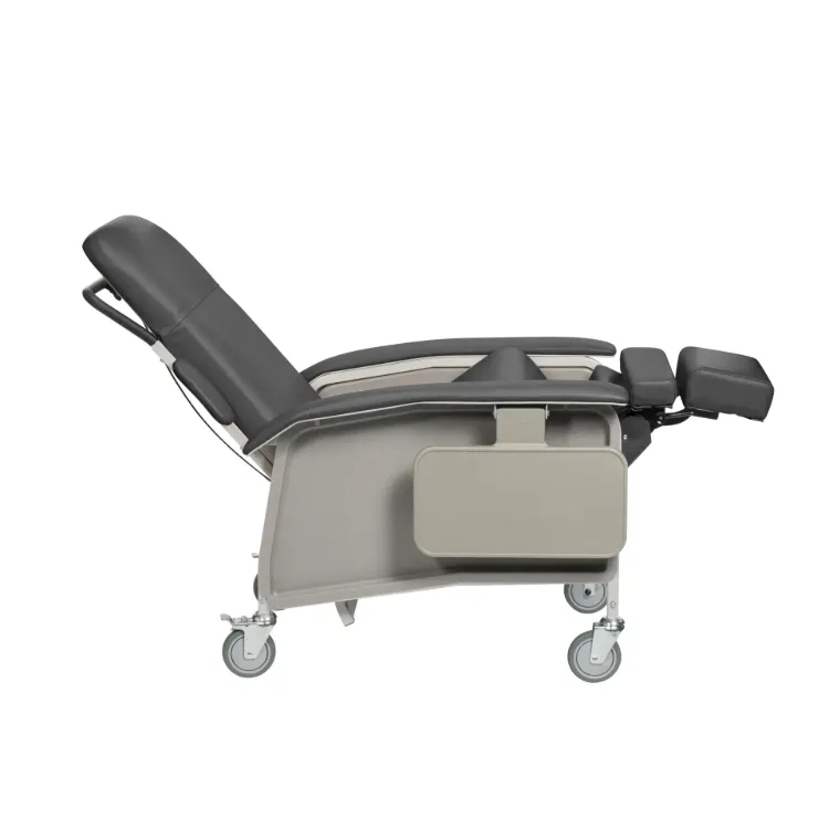 D577 Clinical Recliner Chair for dialysis, blood collection, respiratory and cardiac care recline position