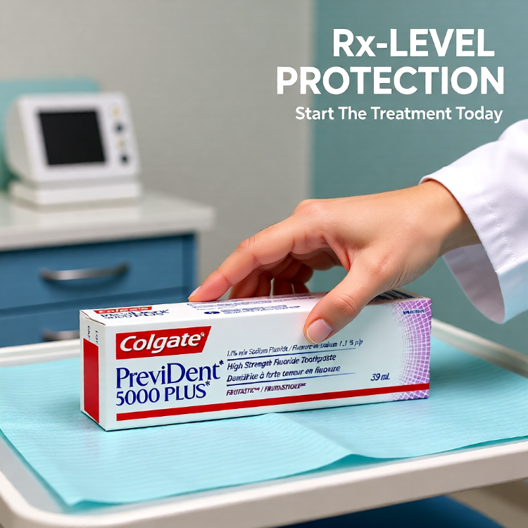 High-fluoride Colgate PreviDent 5000 Plus toothpaste dentists love it