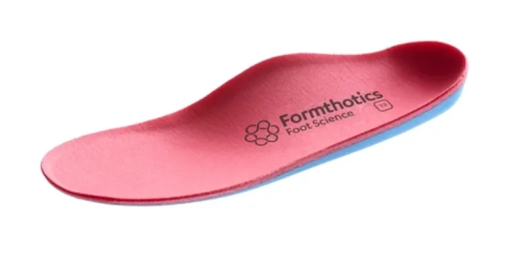 Youth Dual Medium Formthotic orthotic with medium-density base and added comfort layer