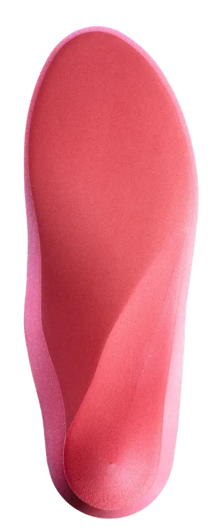 Original Single Hard Formthotic red high-density lightweight orthotic insert