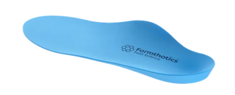Original Single Medium Formthotic blue medium-density orthotic insert with Formax foam