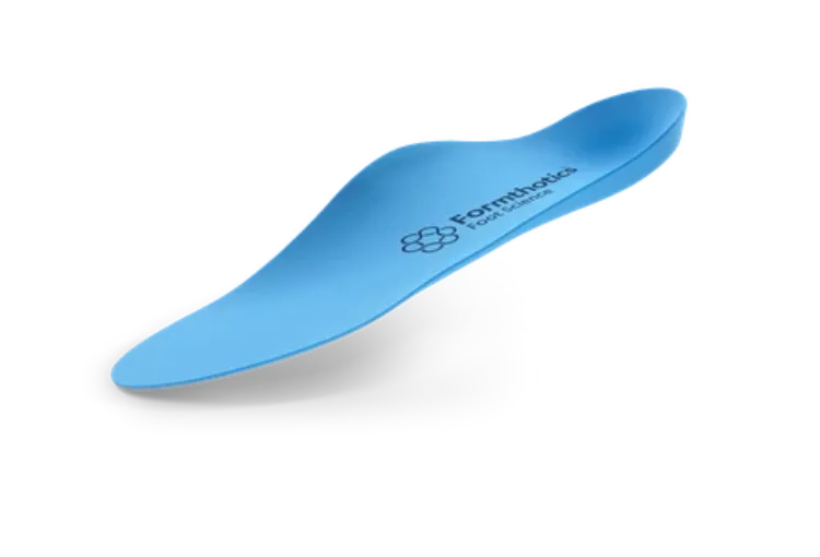Original Single Medium Formthotic blue medium-density orthotic insert with Formax foam