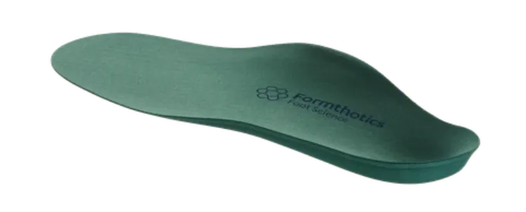 Wide-Fit Dual Medium Formthotic green wide-profile dual-density orthotic insert