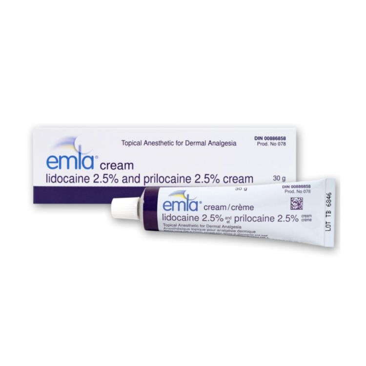 Emla Numbing Cream 30G | Topical Pain Relief Before Minor Procedures | HHCS