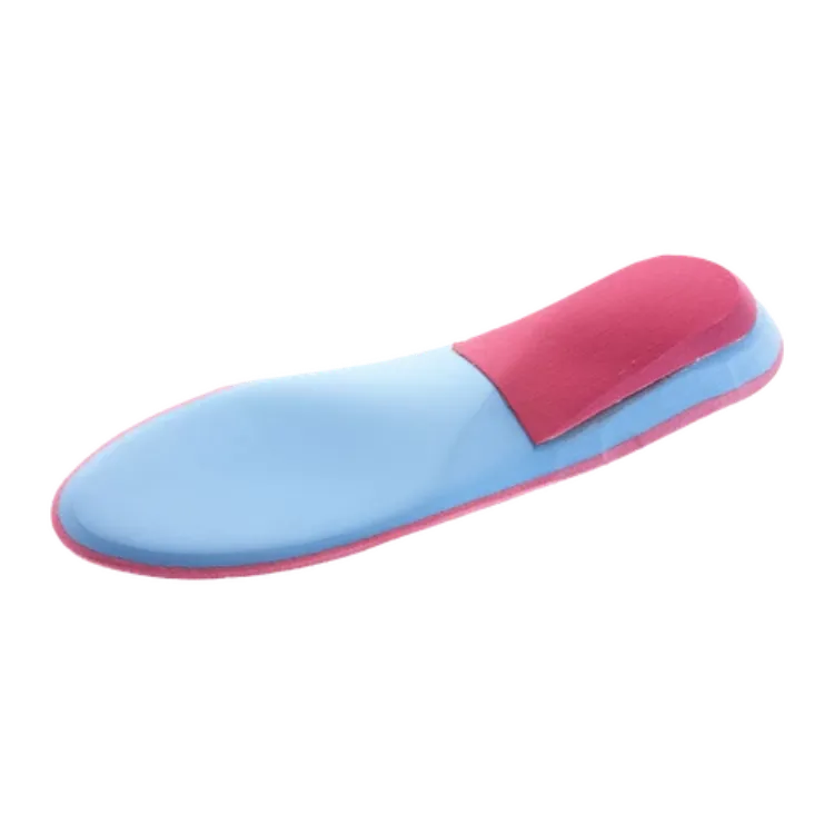 High heel raiser attached under heel of Formthotics insole