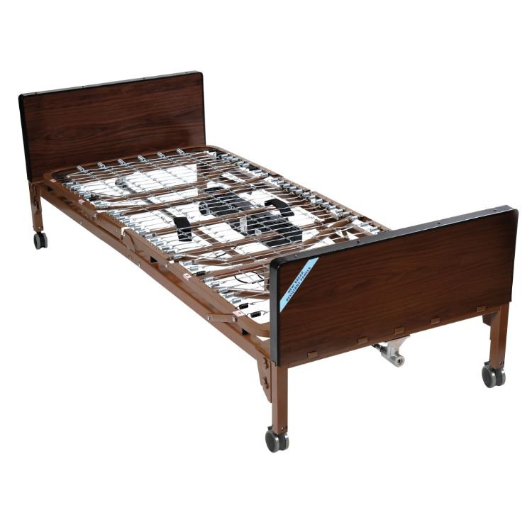 Delta Ultra-Light 1000 full-electric homecare bed with hand pendant