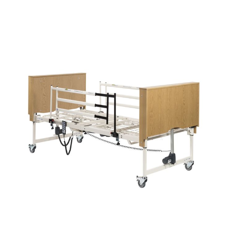 Solite Pro homecare bed package with handset and safety features