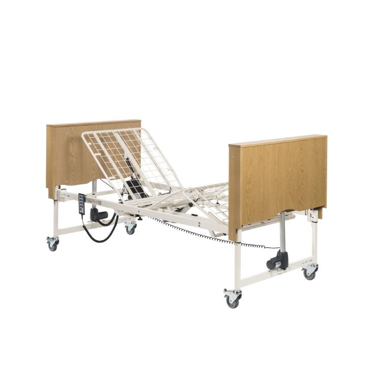 Solite Pro homecare bed package with handset and safety features