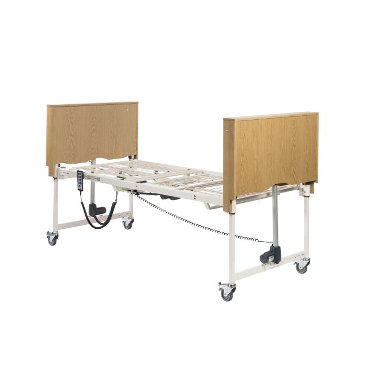 Solite Pro homecare bed package with handset and safety features