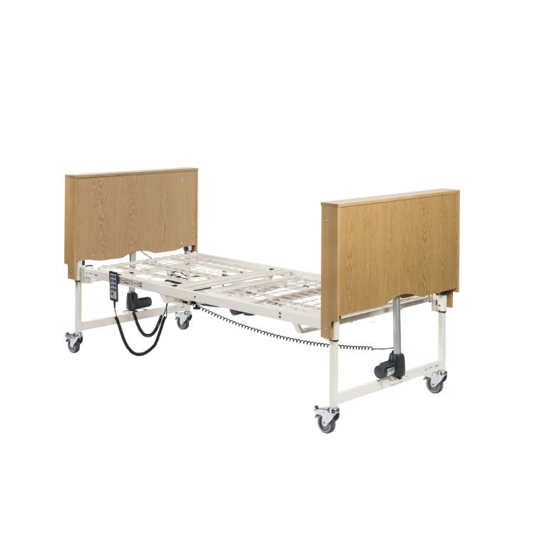 Solite Pro homecare bed package with handset and safety features