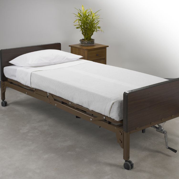 Bedding in a Box set with sheets, blanket, and pillow case for hospital bed