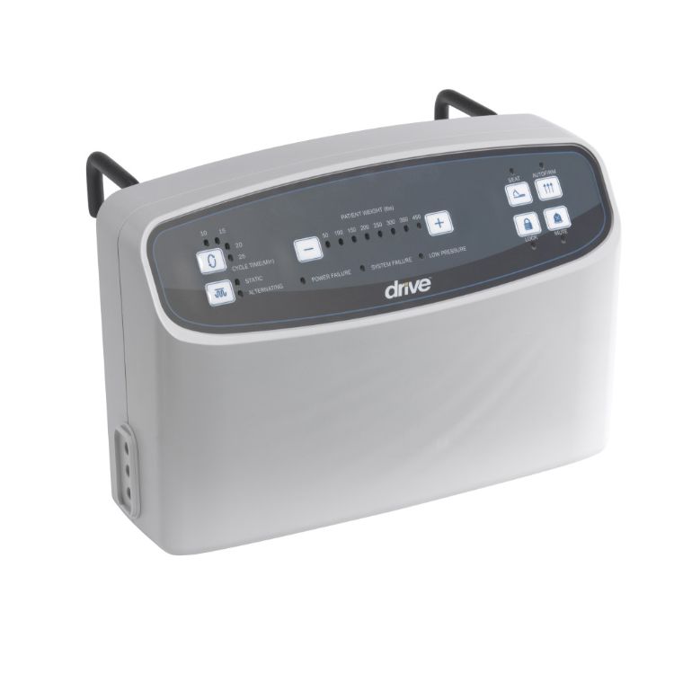Med-Aire Plus 8 inch alternating pressure low air loss mattress with defined perimeter