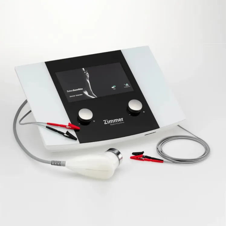 Soleo SonoStim ultrasound and electrotherapy physiotherapy device by Zimmer