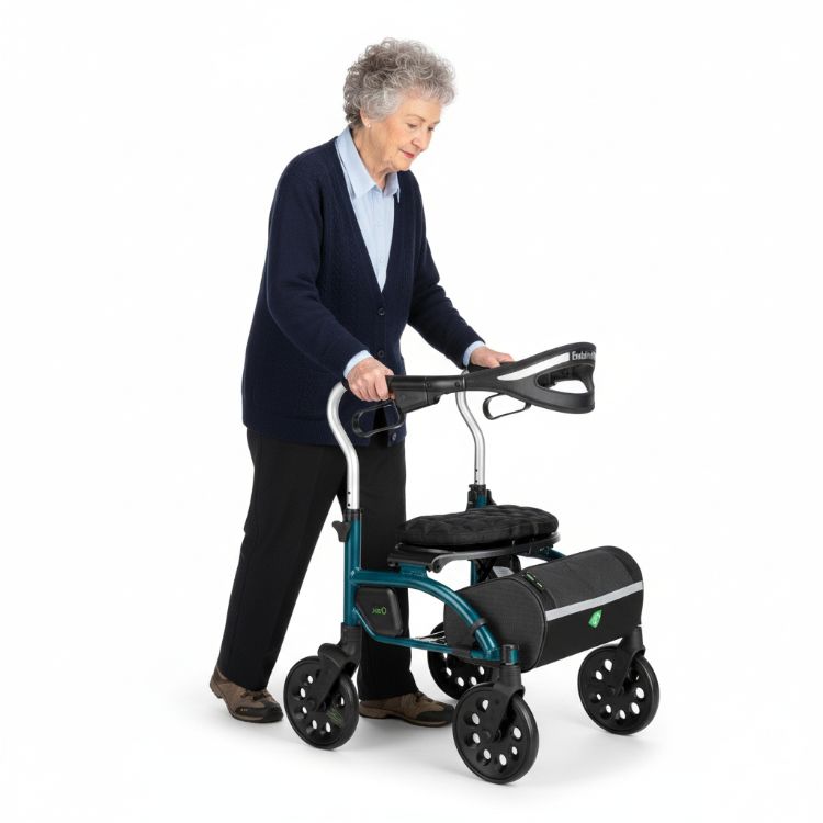 evolution zero walker blue walking lady