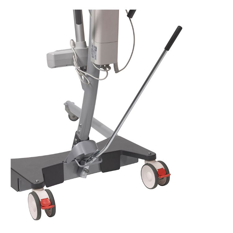 LEVANTAR floor lift with manual base and six-point cradle