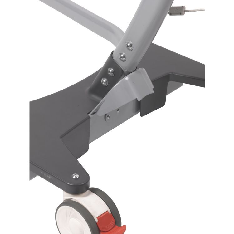 GRAVIS floor lift with power base and six-point cradle