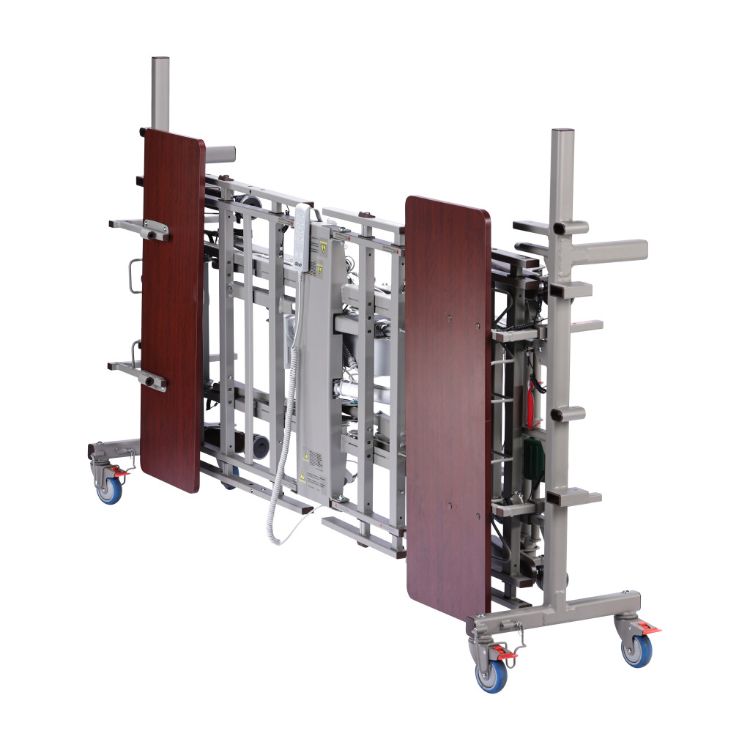Drive LTC universal bed transporter attached to long-term care hospital bed