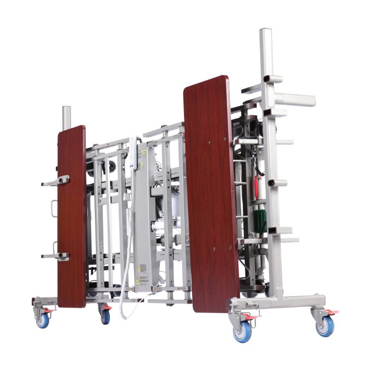 Drive LTC universal bed transporter attached to long-term care hospital bed