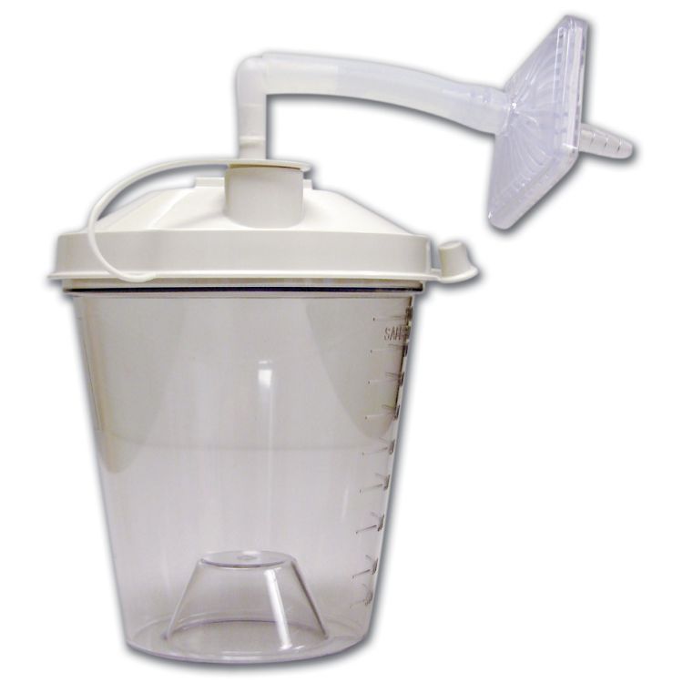 800cc disposable suction canister for Vacu-Aide suction machine 610-12B