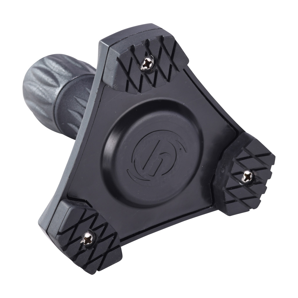 HurryFlex® Accessory Cane Tip | Self-Standing Tripod Cane Base