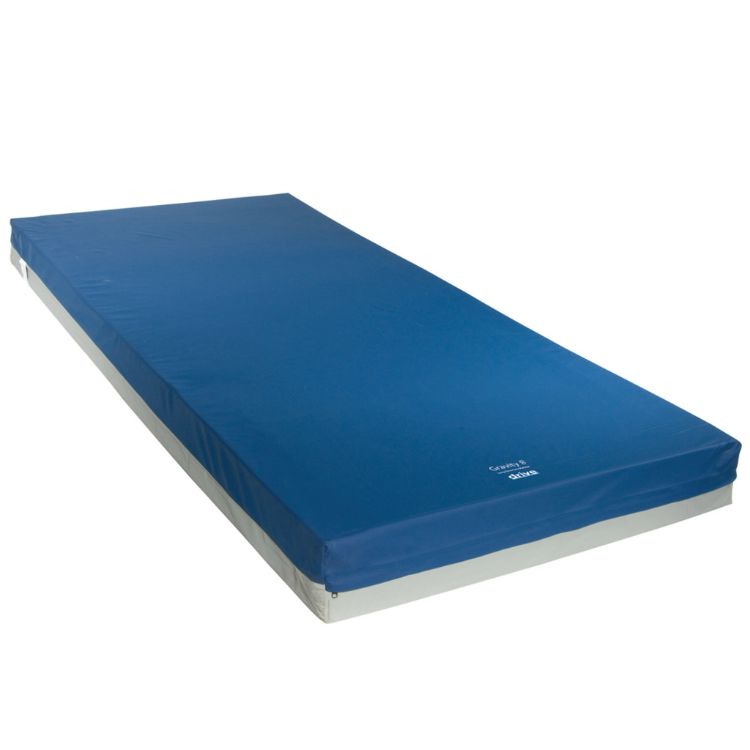 Gravity 8 Deluxe pressure redistribution foam mattress for long term care beds