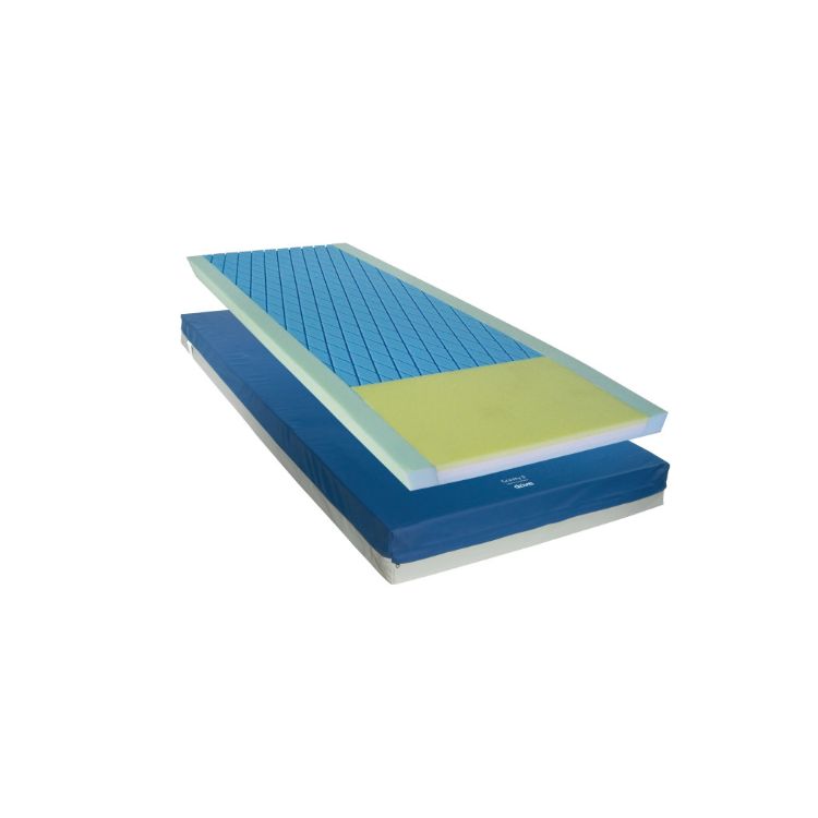 Gravity 8 Deluxe pressure redistribution foam mattress for long term care beds