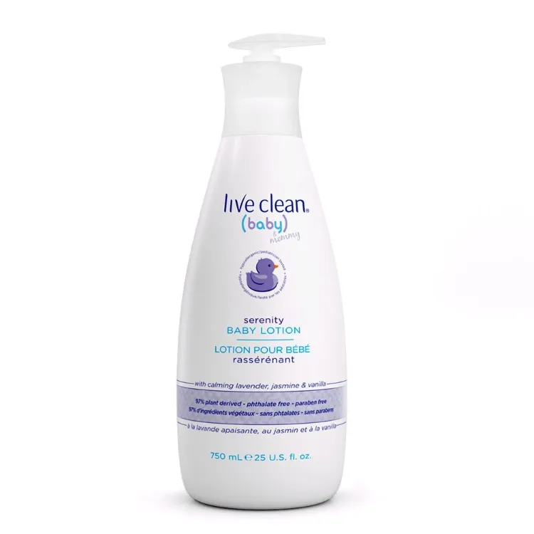 Live Clean Baby and Mommy Serenity Baby Lotion 750 ml moisturizing lotion