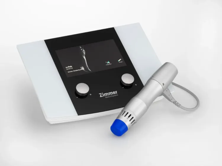 Zimmer enPuls 2.0 shockwave therapy device portable radial system