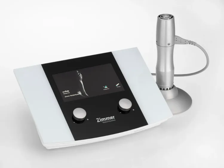 Zimmer enPuls 2.0 shockwave therapy device portable radial system