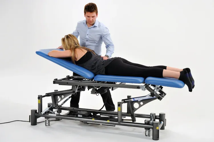 Picture of Manual Physical Therapy Table (MPT) I Blue
