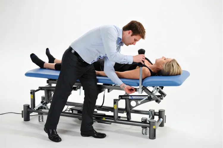Picture of Manual Physical Therapy Table (MPT) I Blue