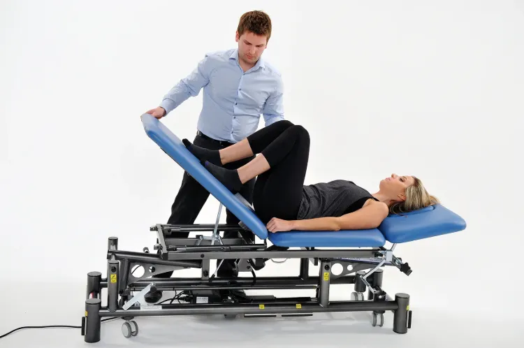 Picture of Manual Physical Therapy Table (MPT) I Blue