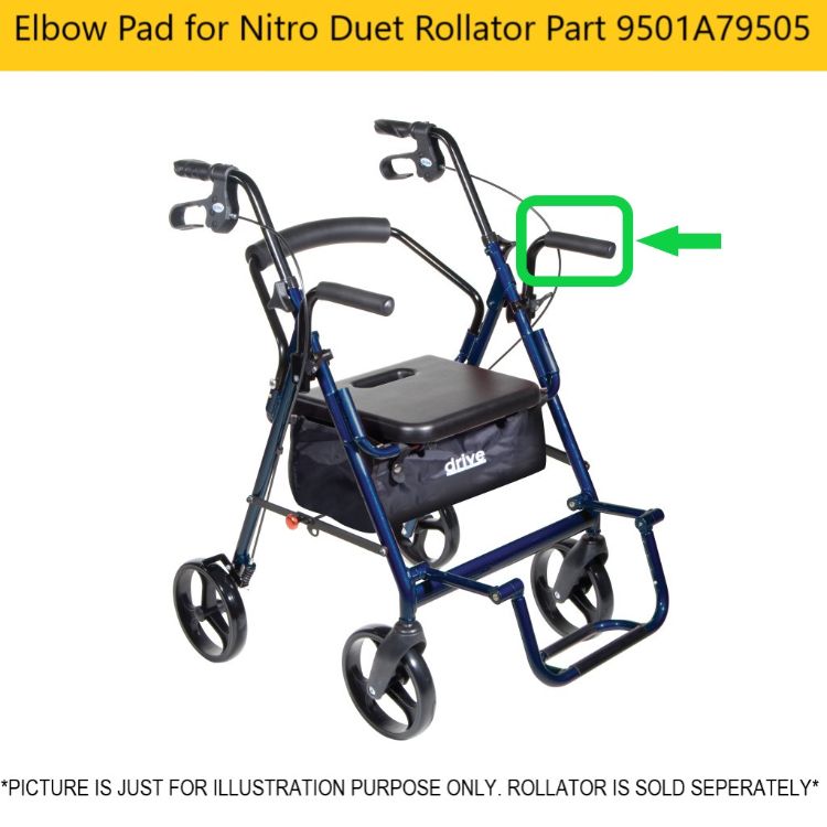 Elbow Pad for Nitro Duet Rollator 9501A79505