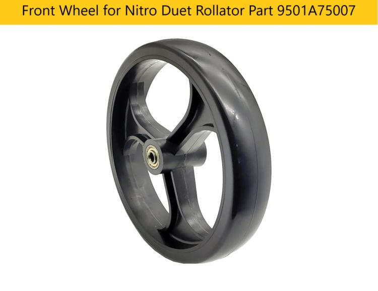 Front wheel replacement for Nitro Duet Rollator part 9501A75007