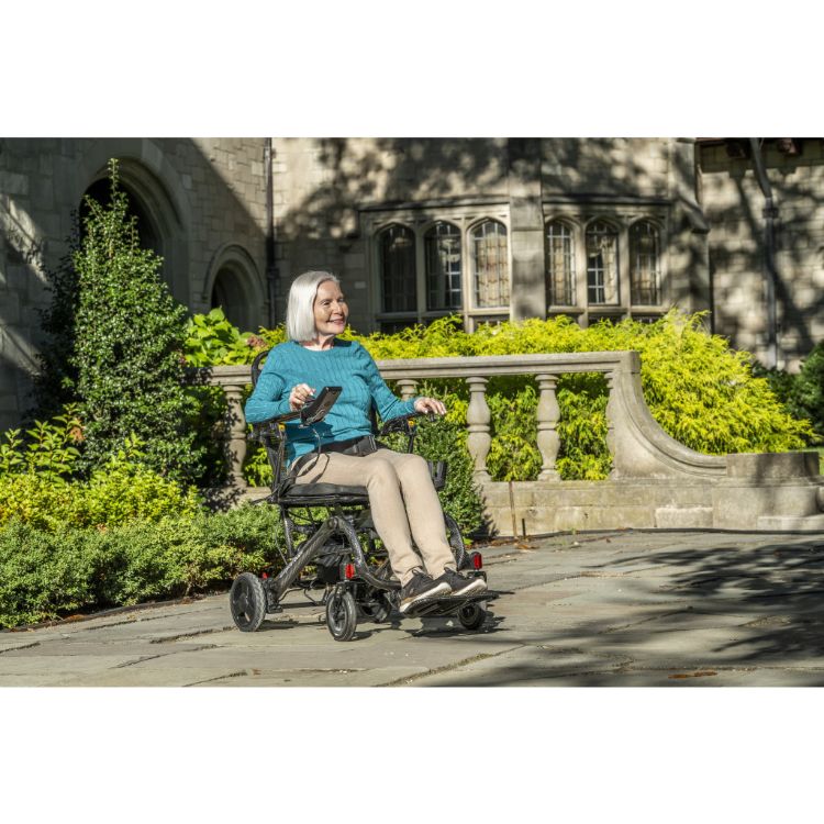 CarbonTouch CFPC17FS lightweight carbon fiber foldable power wheelchair