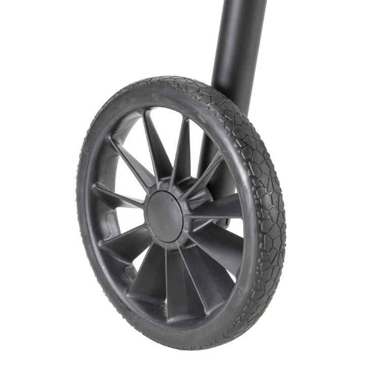 MD by Drive Air-Go Walker MD30100BK lightweight folding walker with seat