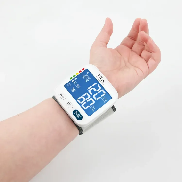 BIOS W200 Wrist Blood Pressure Monitor with Wide-Range Wrist Cuff