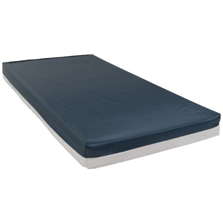 Bariatric Foam Mattress 42 x 84 x 6.5 with Fluid-Resistant Stretch Cover