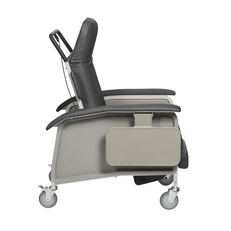 Clinical Care Geri Chair Recliner Charcoal Medical Treatment Recliner