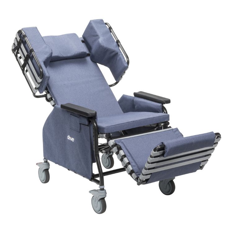 Rose Comfort Max Tilt and Recline Chair with Casters Part CLN400-20