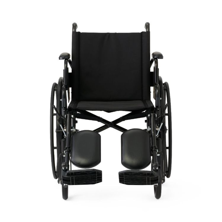 Guardian K4 wheelchair 18 inch with removable desk-length swing-back arms and elevating leg rests