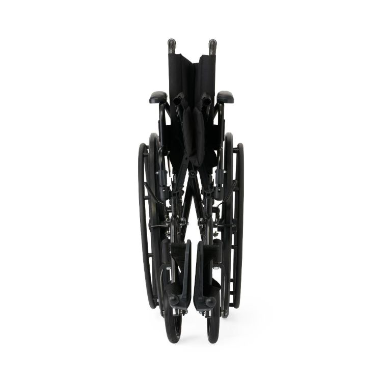 Guardian K4 wheelchair 18 inch with removable desk-length swing-back arms and swing-away footrests