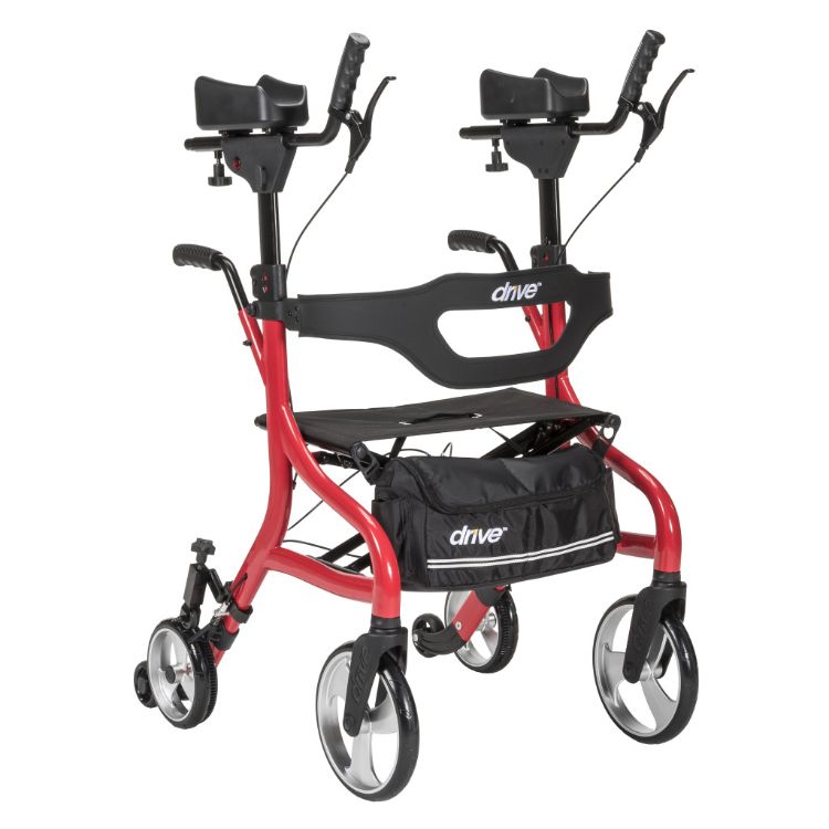 Nitro Neuro Upright Walker with reverse braking system and adjustable forearm supports